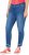 Ulla Popken Double Fringe Hem Stretch Fit Jeans Denim Blue - Jeans & Broeken in Grote Maten – Plus Size - 