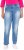 Ulla Popken Tapered Leg Lightly Distressed Jeans Blue Denim - Jeans & Broeken in Grote Maten – Plus Size - 