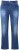 Ulla Popken Tapered Leg Lightly Distressed Jeans Denim Blue - Jeans & Broeken in Grote Maten – Plus Size - 