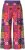 Ulla Popken Tile Print Wide Leg Palazzo Pants Purple - Jeans & Broeken in Grote Maten – Plus Size - 