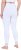 Ulla Popken Lace Trim Leggings White - Jeans & Broeken in Grote Maten – Plus Size - 