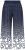 Ulla Popken Dot Gradient Wide Leg Elastic Waist Palazzo Pants Grey - Jeans & Broeken in Grote Maten – Plus Size - 