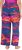 Ulla Popken Abstract Sunset Elastic Waist Palazzo Pants Orange - Jeans & Broeken in Grote Maten – Plus Size - 
