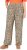 Ulla Popken Crocodile Print Elastic Waist Pants Olive Grey - Jeans & Broeken in Grote Maten – Plus Size - 