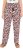 Ulla Popken Leopard Print Elastic Waist Pants White - Jeans & Broeken in Grote Maten – Plus Size - 