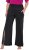 Ulla Popken Split Leg Uv Protective Pants Black - Jeans & Broeken in Grote Maten – Plus Size - 
