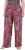 Ulla Popken Wide Leg Elastic Waist Jungle Print Palazzo Pants Brown - Jeans & Broeken in Grote Maten – Plus Size - 
