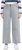Ulla Popken Embroidered Wide Leg Fringed Hem Jeans Grey - Jeans & Broeken in Grote Maten – Plus Size - 
