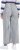 Ulla Popken Embroidered Wide Leg Fringed Hem Jeans Grey - Jeans & Broeken in Grote Maten – Plus Size - 