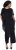 Ulla Popken Layered Chiffon Wrap Jumpsuit Grey - Jeans & Broeken in Grote Maten – Plus Size - 