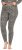 Ulla Popken Leopard Print Ski Leggings Black - Jeans & Broeken in Grote Maten – Plus Size - 