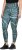 Ulla Popken Quick Drying Ripple Print Sport Leggings Black - Jeans & Broeken in Grote Maten – Plus Size - 