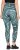 Ulla Popken Quick Drying Ripple Print Sport Leggings Black - Jeans & Broeken in Grote Maten – Plus Size - 