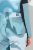 Ulla Popken Hyprar Ski Pants Waterproof Velcro Closure Shaped Knees Ice Green - Skikleding - 