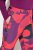 Ulla Popken Hyprar Ski Pants Waterproof Velcro Closure Shaped Knees Berry Pink - Skikleding - 
