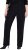Ulla Popken Rose Wide Leg Stretch Waist Trousers Black - Jeans & Broeken in Grote Maten – Plus Size - 