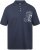 North Latitude 61130 Piqué Poloshirt met Borstprint Marineblauw - Polo shirts - Grote Maten Poloshirts Heren