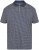 North Latitude 61134 Jersey Poloshirt met All-Over Print Marineblauw - Polo shirts - Grote Maten Poloshirts Heren