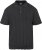 North Latitude 61329 Gebreide Polo Korte Mouw Zwart - Polo shirts - Grote Maten Poloshirts Heren