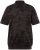JP1880 Pique with All-over Print Polo Shirt TALL Black - TALL polo's - 