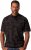 JP1880 Pique with All-over Print Polo Shirt TALL Black - TALL polo's - 
