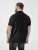 D555 Kennedy Cable Knitted Polo Black - Polo shirts - Grote Maten Poloshirts Heren