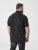 D555 Murphy Jacquard Collar And Cuff With Chest Pocket Polo Black - Polo shirts - Grote Maten Poloshirts Heren