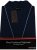Espionage PJ091 Lightweight Bathrobe Navy - Badjassen/handdoeken - Grote Maten Badjassen Heren