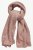 Ulla Popken Heather Knit Wool Blend Scarf Dark Pink - Accessoires - 