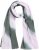 Ulla Popken Batik Striped Scarf Lavender - Accessoires - 