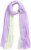 Ulla Popken Fringed Ombre Scarf Pistachio - Accessoires - 