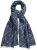Ulla Popken Smyle Reversible Scarf Navy - Accessoires - 
