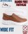 D555 Carlisle 1 D555 Kingsize Hands Free Shoes Dark Tan - Herenschoenen 40-52 - 