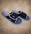D555 DRAKE Slippers With Velcro Fastening Navy - Herenschoenen 40-52 - 