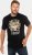 JP1880 Guns N’ Roses Skull Comfort Fit Band T-Shirt Black - T-shirts - Grote Maten T-shirts Heren