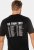 JP1880 Guns N’ Roses Skull Comfort Fit Band T-Shirt Black - T-shirts - Grote Maten T-shirts Heren