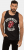 JP1880 Rolling Stones Graphic Band Tank Top Black - T-shirts - Grote Maten T-shirts Heren