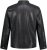 JP1880 Biker Style Leather Jacket Black - Jassen - Grote Maten Herenjassen