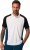 JP1880 FLEXNAMIC® QuickDry Tennis Polo Black-White-Blue - Sportkleding & outdoor - Grote Maten Sportkleding Heren