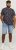 Jack & Jones Rick Original Shorts Blue Denim - Shorts - Grote Maten Korte Broeken Heren