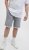 Jack & Jones Rick Icon I.K. GE 063 Shorts Grey Denim - Shorts - Grote Maten Korte Broeken Heren