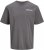 Jack & Jones Hawaii Crew Neck T-Shirt Grey - T-shirts - Grote Maten T-shirts Heren