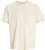 Jack & Jones Almeria Back Print T-Shirt Antique White - T-shirts - Grote Maten T-shirts Heren
