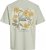 Jack & Jones Almeria Back Print T-Shirt Light Green - T-shirts - Grote Maten T-shirts Heren