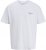 Jack & Jones Marina Crew Neck T-Shirt Bright White/Cloud Nine - T-shirts - Grote Maten T-shirts Heren