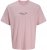 Jack & Jones Marina Crew Neck T-Shirt Tickled Pink - T-shirts - Grote Maten T-shirts Heren