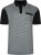 Kam Jeans 5518 Smart Mini Geo-Print Polo Black - Polo shirts - Grote Maten Poloshirts Heren