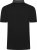 Kam Jeans 5518 Smart Mini Geo-Print Polo Black - Polo shirts - Grote Maten Poloshirts Heren