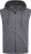 Kam Jeans 7077 Textured Interlock Sleeveless Hoodie Charcoal - Sweaters & hoodies - Sweaters & Hoodies Grote Maten Heren