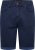 Kam Jeans Onana Embossed Wash Denim Shorts Smokey Blue - Shorts - Grote Maten Korte Broeken Heren